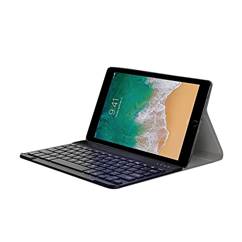 iPad 6.Nesil 9.7 inch 2018 Bluetooth Klavyeli Standlı Kılıf - BKK4