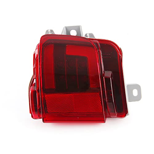 2 Peças Luz Reflectora Do Pára Choques Traseiro Com Led Luz De Travagem Da Cauda Para Toyota Land Cr