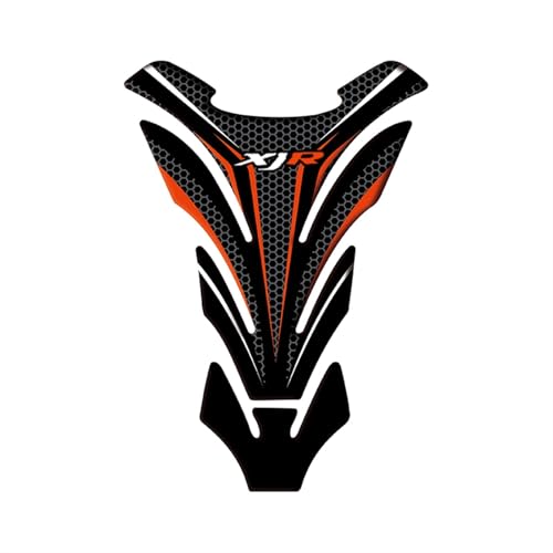 Pegatinas de moto para depósito Yamaha XJR 400 1200 1300 protector naranja
