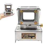 Amazon.co.jp: CAMPGEEKS アイロンストーブ 小型 オイルランタン