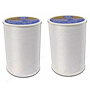 Coats & Clark All Purpose Thread 400 Yards Branco