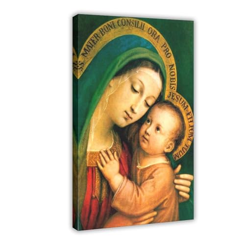 Impression sur toile Our Lady of Good Counsel œuvre d'art Pasquale Sarullo premium