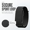 Banda para brazo compatible con Garmin CIRQA Smart Band para hombres y mujeres | Correa de nailon trenzado transpirable para brazo, reemplazo deportivo para bíceps con cierre de velcro 6