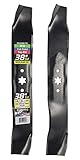 Maxpower 561531B Mower Blades, 742-0610, 742-0610A, 942-0610A, Black