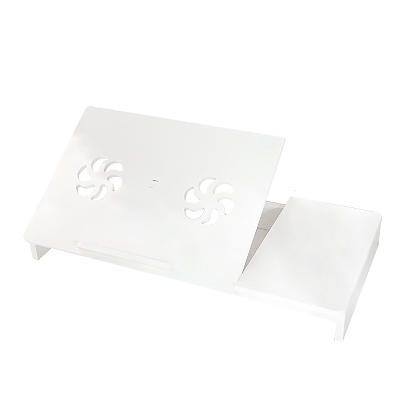 Rialzo Monitor da Scrivania in Legno da Scrivania, Supporto per Laptop Regolabile in Altezza con Design di Raffreddamento, Supporto PC Scrivanias Pieghevole