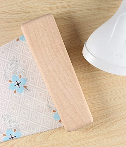 Tailor Holzklöppel Werkzeug Dampfbügeleisen Set eine Naht Nähen Quilten Punkt Pressklöppel Cover