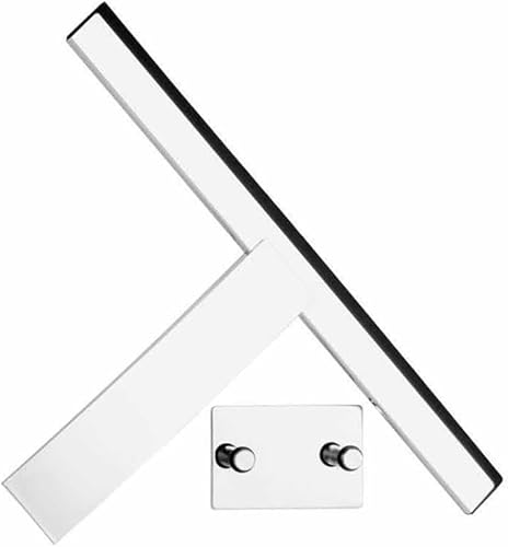 Healeved Espátula raspador de ventanas de espejo para raspador de baño para hoja de acero inoxidable de vidrio