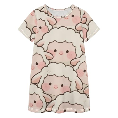 Vestidos para ninas de tela natural suaves que evitan el calor y las rozaduras