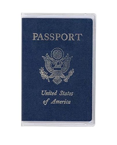 All In One Clear Plastic Passport Holder Protector With Card Covers (5 Pack) #TOP3