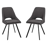 Dimensions : hauteur totale 84 cm, largeur 48 cm, profondeur 47 cm, assise : 40 cm de large, 44 cm de profondeur, 49 cm de hauteur, dossier 44 cm, poids de 6 kg par chaise