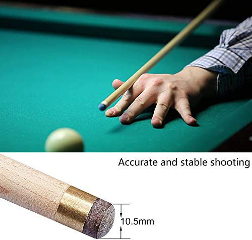 Taco de Pool 147 cm con empuñadura de lino color rosa miniatura 3