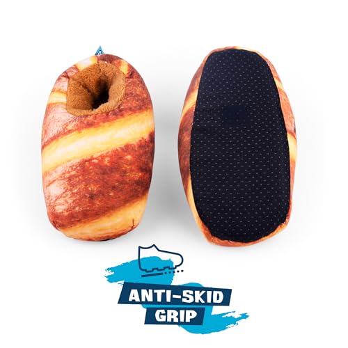 Coddies Loafers | Bread Slippers, Novelty Plush Slippers, Funny Gift for Men, Women & Kids3