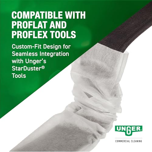 Image of Unger PS50W StarDuster ProFlat /Flex Disposable Sleeve, 29-1 /2 inch Length (Bag of 50)