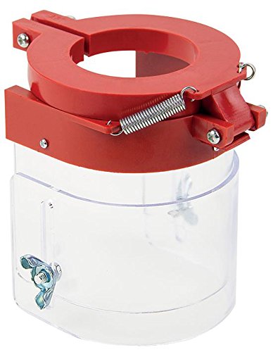 HQ TEC Chuck Guard, 75mm, Manual Lock, Keyed Handle, 7/16-20 UNC Thread, Plastic, For Drilling Machine, Press