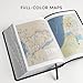 KJV Large Print Personal Size Reference Bible, Charcoal LeatherTouch Crown of Thorns, Indexed, KJV Holy Bible, Red Letter, Pure Cambridge Text, Presentation Page, Cross-References, Full-Color Maps