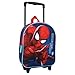 mybagstory - Trolley - Spiderman - Enfant - Ecole - Primaire - Maternelle - Garderie - Crèche - Cartable Garcon - Taille 32 cm - Bretelles réglables - Roulettes