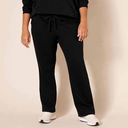 Amazon Essentials Straight Leg Sweatpants with Drawstring for Women, Fleece - (Available in Plus Size)4