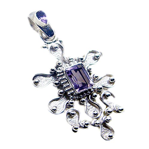 Pendentif améthyste de février, cadeau d'anniversaire idéal
