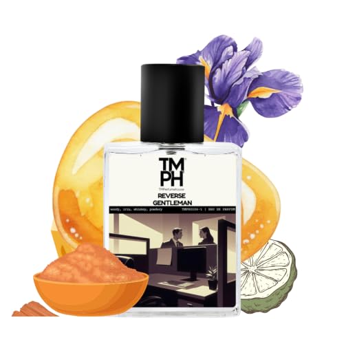 Image of TMPerfumehouse Reverseman EDP for Men | Warm, Rich & Long Lasting Perfume Spray | Woody, Iris & Powdery Fragrance | Luxury Gift for Him | TMPH | 50ml
