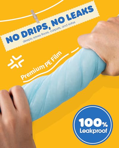 Image of Powools Puppy Pads - 100 Packs, 34 inchx28 inch Ultra-Large Puppy Pads, Tear-ResistantPee Pads for Dogs, 6-Layer Ultra-Absorbent & Quick-Dry Black Training Pads