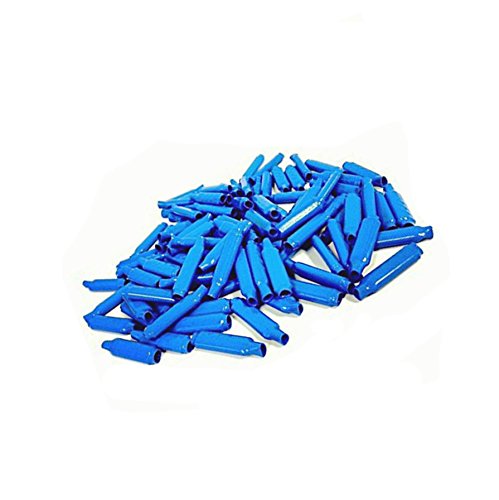 Low Voltage Wire Connectors - QIYAT B Connectors Silicone Filled Wet B Gel Telephone Alarm Wire Crimp Bean Type Splice for Low Voltage Application, Blue (200Pcs)