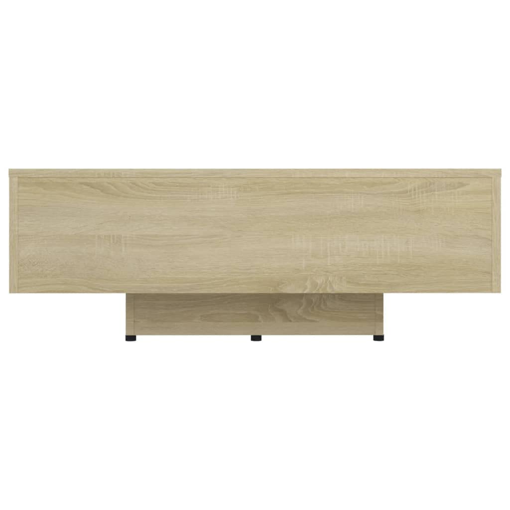 Générique Couchtisch, Sonoma-Eiche, 85 x 55 x 31 cm, Holz | Modernes Design, Sofa-Ende, Beistelltisch, einfache Reinigung mit feuchtem Tuch