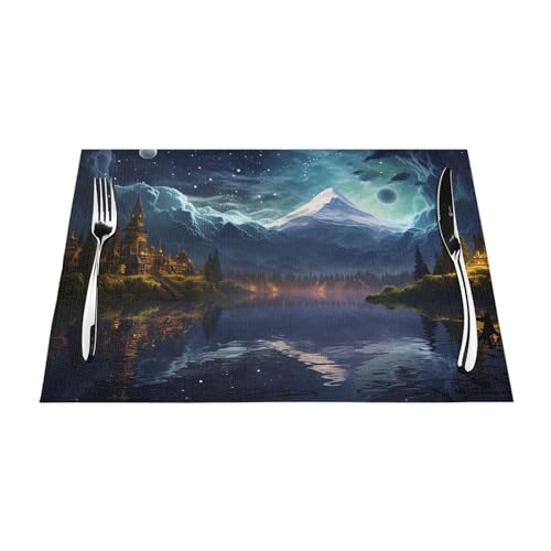 Sets de table lavables pour protéger la table des taches et chaleur - 7