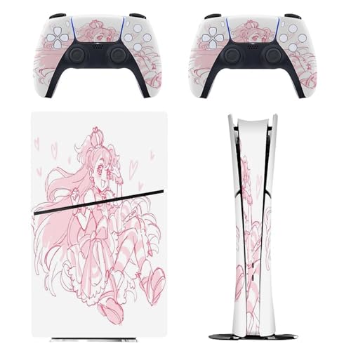 PS5 Slim XLV[񂾂ӂՂ肫゠ILA_tPS5 SlimیXebJ[ yPS5 Slim fW^ŐpzAj V[ یXebJ[ SʃJo[ ʂȃfUCOne Size