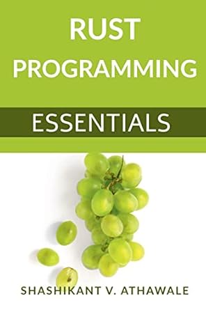 Rust Programming: V, Shashikant: 9781685542351: Amazon.com: Books