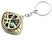 Halskette, Doctor-Strange-Motiv - Auge von Agamotto, Legierung, Schlüsselanhänger Charm size - 5.5 x 4.5 cm Silver keyring with bronze pendant