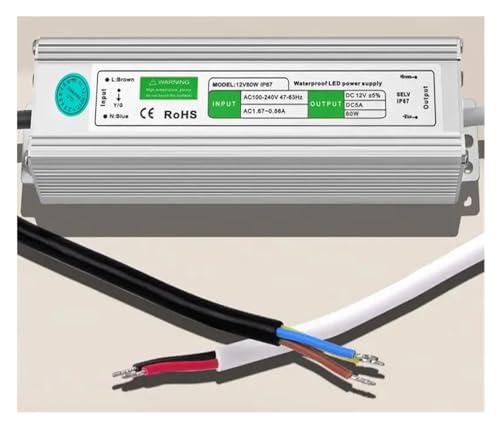 Alimentation extérieure étanche LED 12V pour illuminer terrasse et cour