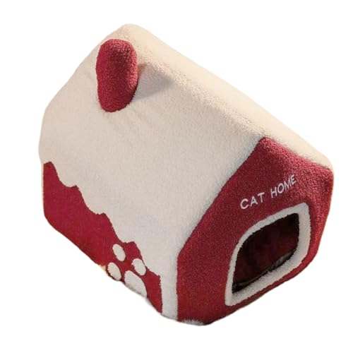 Cuccia per Cani a Forma di | Cuccia Invernale Imbottita per Animali Domestici,Lettino Riscaldato per Cani e Gatti per Interni Casa Soggiorno Balcone Camera da Letto