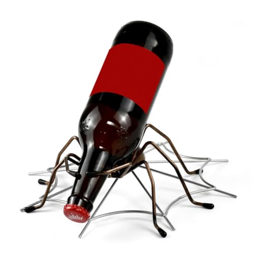 Soporte de vino de hierro diseño araña SOLUSTRE miniatura 2