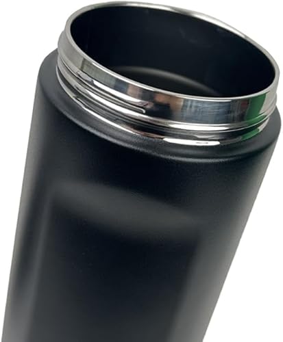 Miniatura 7 de IVY-FlexiSip - Botella de agua aislada de acero inoxidable de 24 onzas, tapa con popote, sellada al vacío, sin BPA, 12 horas de calor y frío hasta