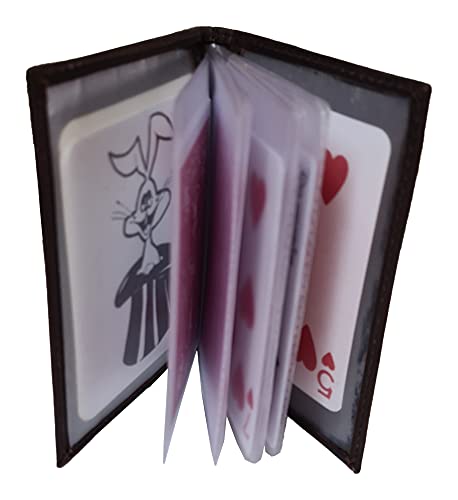 Einkaufszauber Étui en cuir véritable pour cartes de paquets Cover