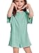 CharmWM Girls Summer Casual Romper Short Sleeve Oversized Jumpsuit Kids Shorts Teens Fashion Cothes Blue Grey