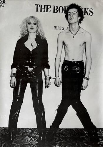 Poster Sex Pistols grand format 64X95Cm de décoration murale musique punk vintage