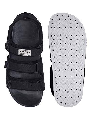 Image of AADI Men's Synthetic Leather Outdoor Casual Sandals & Floaters