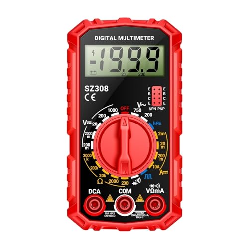 Multimètre numérique à onde carrée SZ308 pour tester tension et résistance 1999
