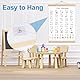 Maxmoc ABC Poster für Kinder 30x40 cm, Alphabet Zahlen Lernposter Kinder Einschulung Geschenk, Wanddeko für Kinderzimmer, Kindergarten, Vorschule, Grundschule