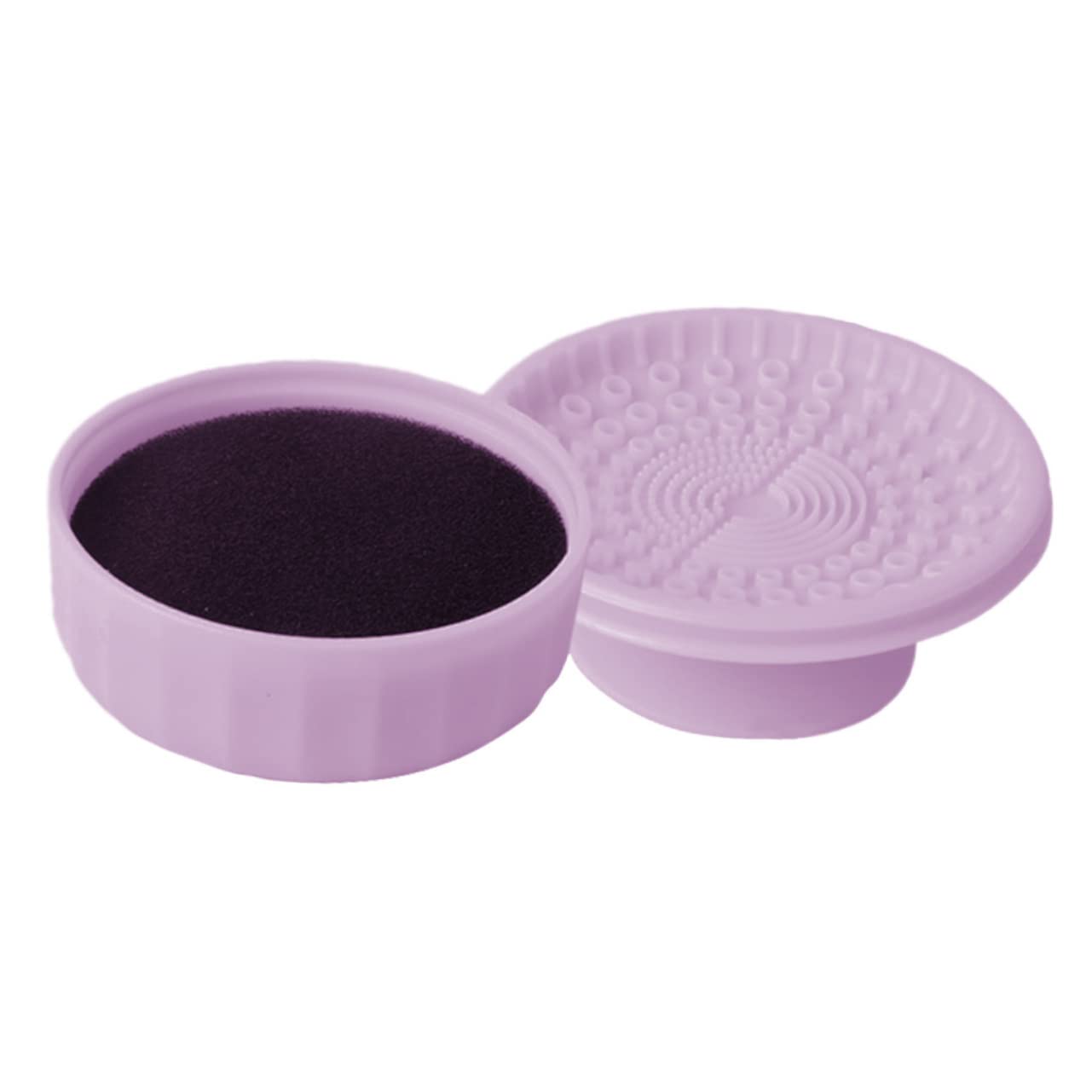FRCOLOR 4stücke Reise Make-up Pinsel Reiniger Mit Faltbarer Reinigungsschale Nutzung Für Einfache Und Gründliche Von Kosmetikpinseln Tragbar Und Leicht Zu Verwenden