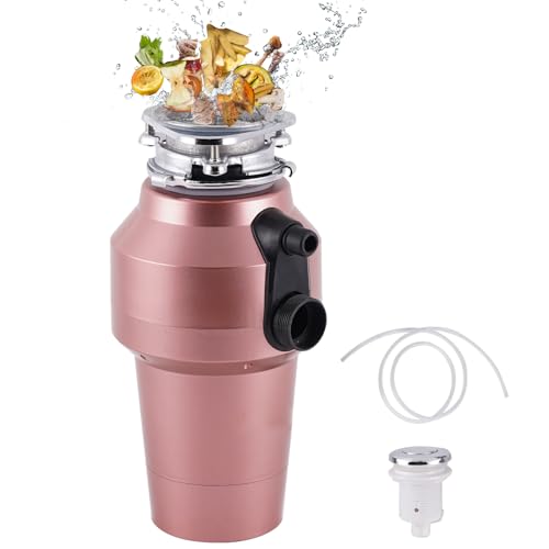 BAOSHISHAN Trituradora de residuos de cocina eléctrica con interruptor de aire, triturador de residuos de cocina, capacidad de 1200 ml, para cocina, 560 W