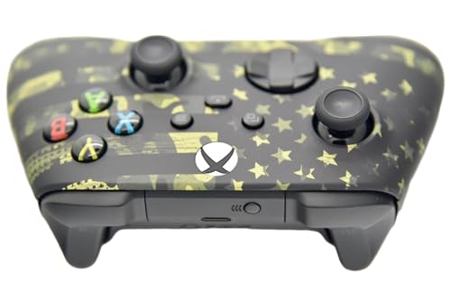 Image of Wireless Custom Controller Compatible with PC, Windows 10+, Series X /S & One (Series X /S Camo Flag)