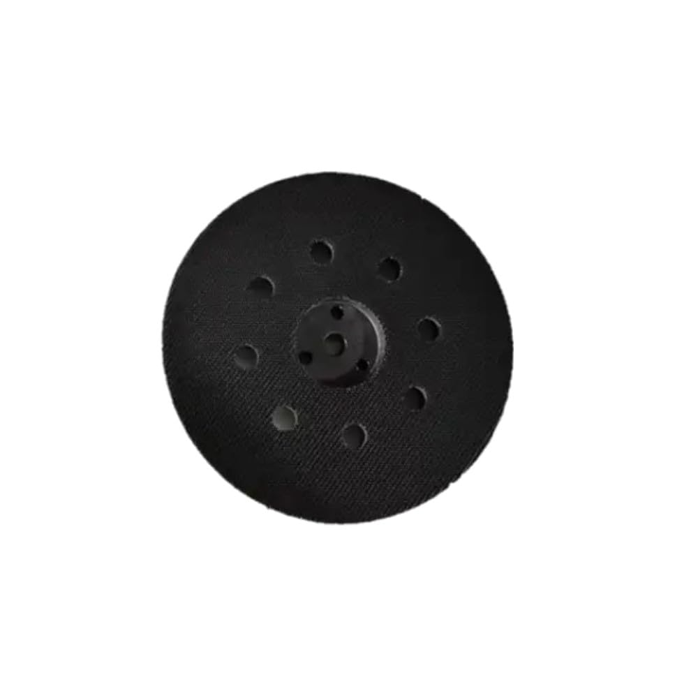 Trade-Shop 125 mm de cierre autoadherente lijadora/placa de apoyo compatible con lijadora orbital Skil 7400 H1, 7425, 7430 H1, 7435 H1, 7500 H1