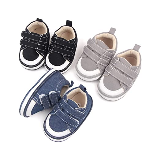 Infant Boys and Girls Baby Newborn Sneakers Cute Cartoon Walking Shoes Sticky Straps Flat Size 6 Infant Shoes Girls2
