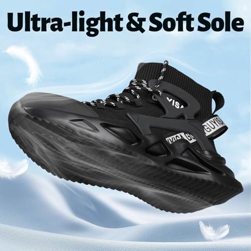 Image of Steel Toe Shoes for Men Work Safety Industrial Protective Men's Work Shoes for Construction Comfortable Lightweight Warehouse Factory