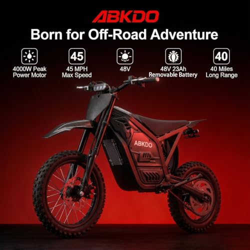 ABKDO 4000W Electric Dirt Bike