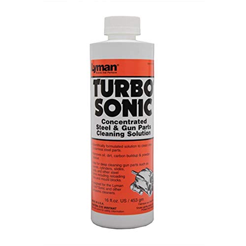 Solution de nettoyage ultrasons Lyman Turbo Sonic 946ml pour décrasser l'acier inox sans rayer