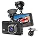 Produktbild Dashcam 1080P Full HD Autokamera 3 Zoll Bildschirm 170 ° Weitwinkel, G-Sensor, Parkmonitor, Loop-Aufnahme, Bewegungserkennung, Nachtsicht Dash Cam