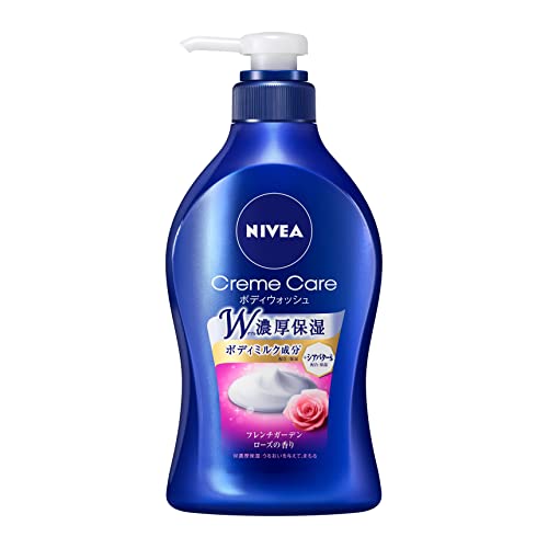 Japan Health and Personal Care - Nivea Cream Care Body Wash French Rose Pump 480mlAF27